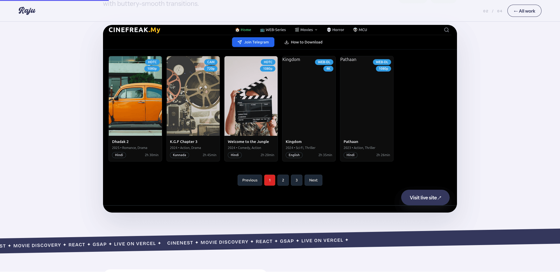 Raju — Identity screenshot 3